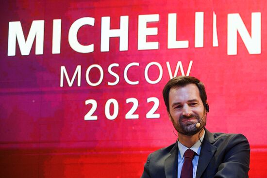 Церемония вручения звезд Michelin московским ресторанам