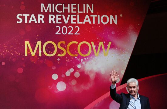 Церемония вручения звезд Michelin московским ресторанам