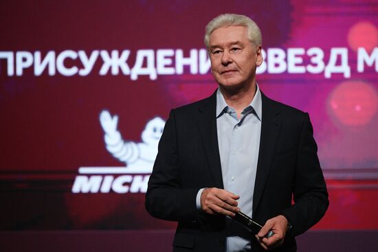 Церемония вручения звезд Michelin московским ресторанам