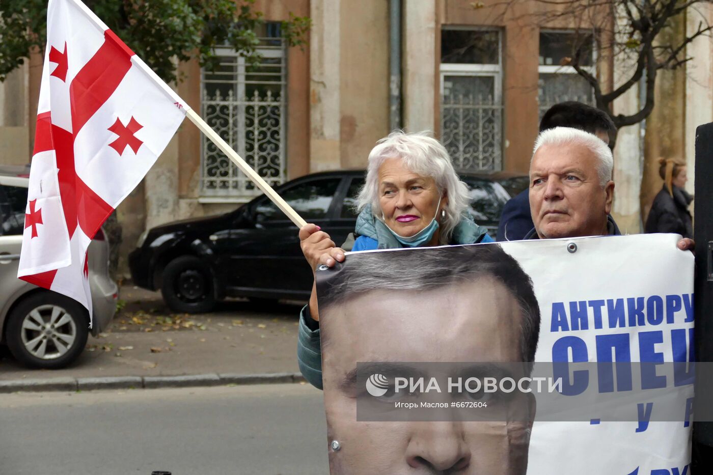 Акции сторонников Саакашвили 