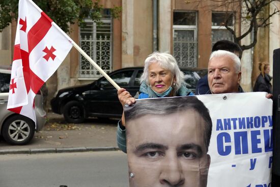 Акции сторонников Саакашвили 
