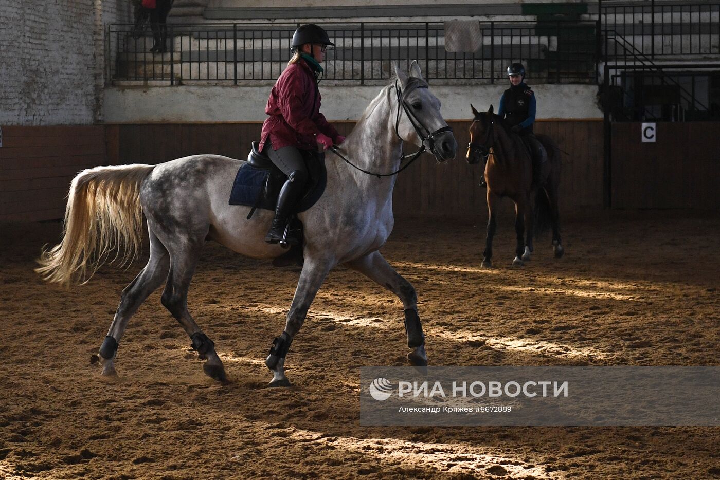 Выездная вакцинация в спортивной школе олимпийского резерва по конному спорту