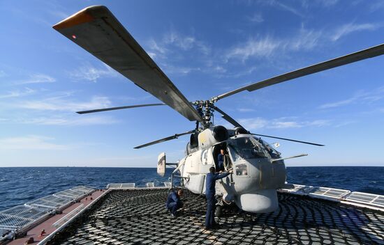 Российско-китайские учения "Морское взаимодействие - 2021"