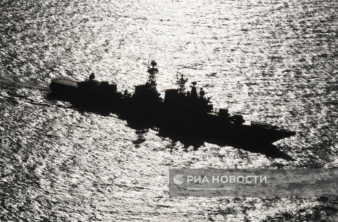 Российско-китайские учения "Морское взаимодействие - 2021"