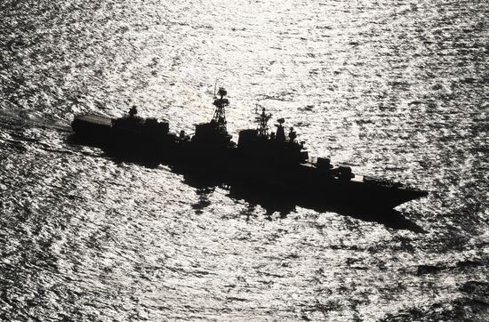 Российско-китайские учения "Морское взаимодействие - 2021"