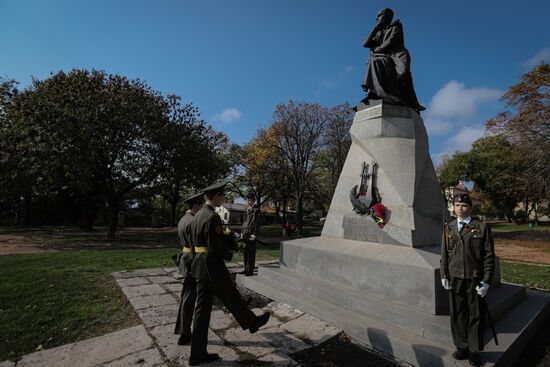 Празднование 207-летия со дня рождения М. Лермонтова в Пятигорске