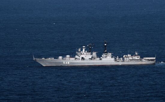 Российско-китайские учения "Морское взаимодействие - 2021"