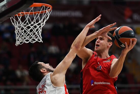Баскетбол. Евролига. Матч ЦСКА - "Црвена Звезда"