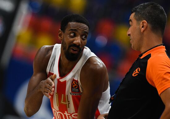 Баскетбол. Евролига. Матч ЦСКА - "Црвена Звезда"