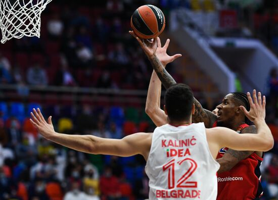 Баскетбол. Евролига. Матч ЦСКА - "Црвена Звезда"
