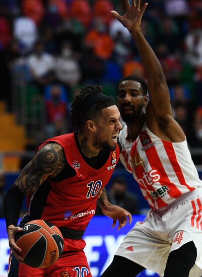 Баскетбол. Евролига. Матч ЦСКА - "Црвена Звезда"