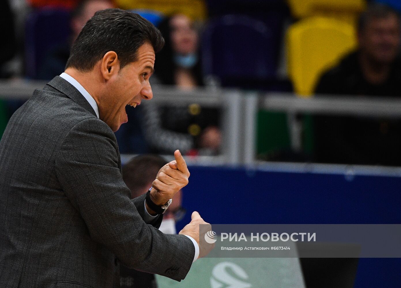 Баскетбол. Евролига. Матч ЦСКА - "Црвена Звезда"