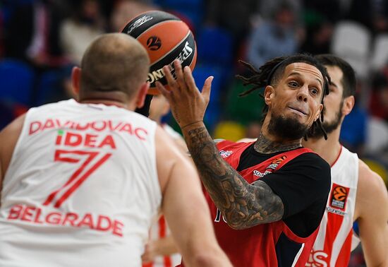 Баскетбол. Евролига. Матч ЦСКА - "Црвена Звезда"
