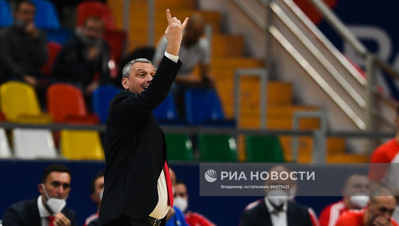 Баскетбол. Евролига. Матч ЦСКА - "Црвена Звезда"