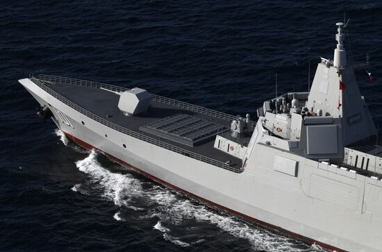 Российско-китайские учения "Морское взаимодействие - 2021"