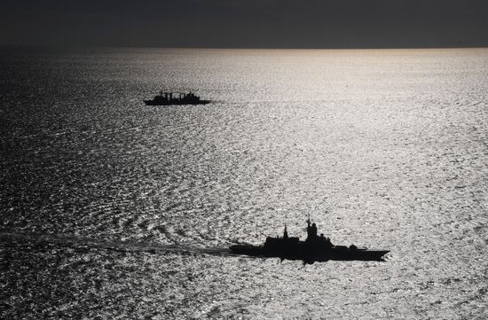 Российско-китайские учения "Морское взаимодействие - 2021"