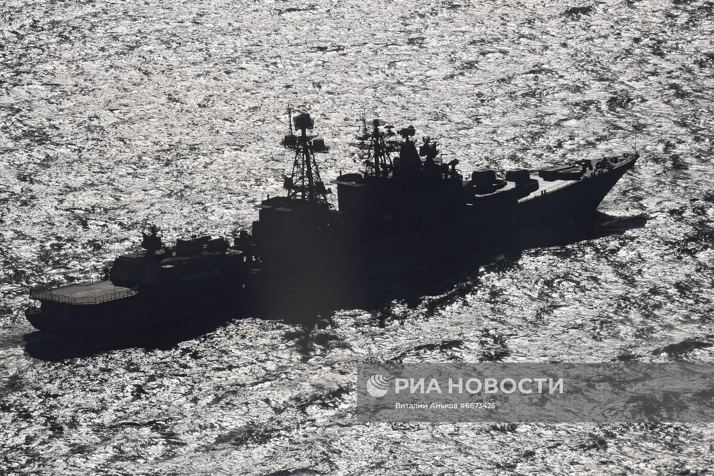 Российско-китайские учения "Морское взаимодействие - 2021"