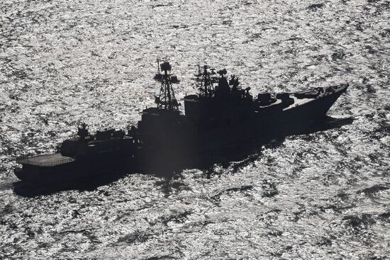 Российско-китайские учения "Морское взаимодействие - 2021"