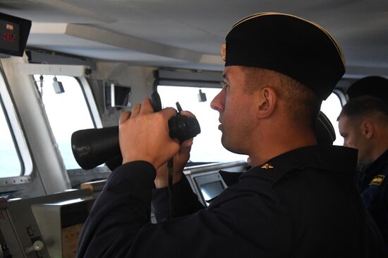 Российско-китайские учения "Морское взаимодействие - 2021"