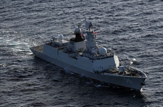 Российско-китайские учения "Морское взаимодействие - 2021"