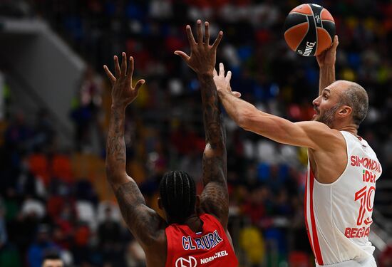 Баскетбол. Евролига. Матч ЦСКА - "Црвена Звезда"