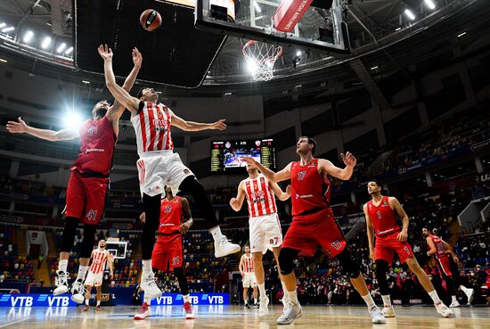 Баскетбол. Евролига. Матч ЦСКА - "Црвена Звезда"