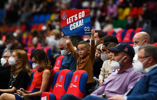 Баскетбол. Евролига. Матч ЦСКА - "Црвена Звезда"