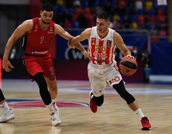 Баскетбол. Евролига. Матч ЦСКА - "Црвена Звезда"