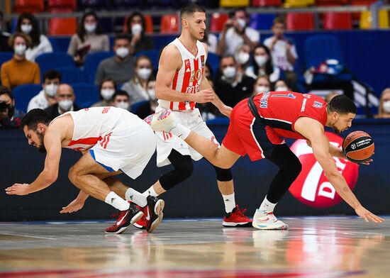 Баскетбол. Евролига. Матч ЦСКА - "Црвена Звезда"