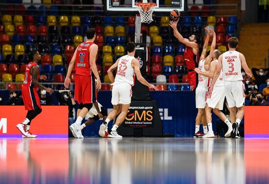 Баскетбол. Евролига. Матч ЦСКА - "Црвена Звезда"