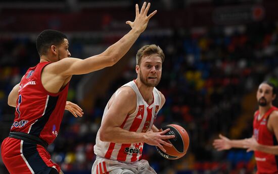 Баскетбол. Евролига. Матч ЦСКА - "Црвена Звезда"