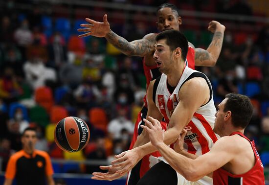 Баскетбол. Евролига. Матч ЦСКА - "Црвена Звезда"