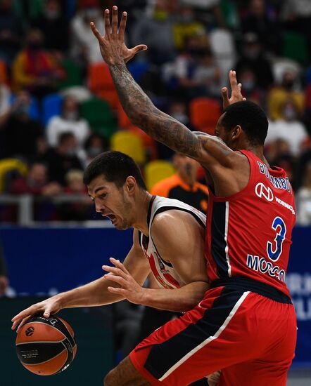 Баскетбол. Евролига. Матч ЦСКА - "Црвена Звезда"