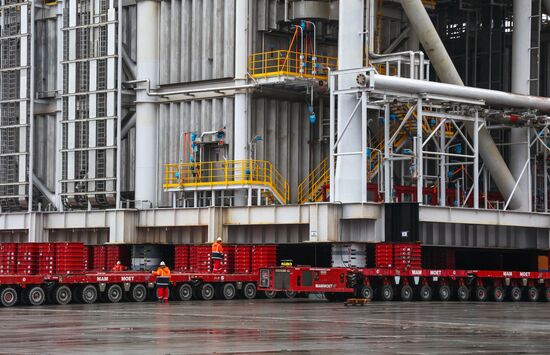 Строительство завода по производству линий сжижения природного газа в Мурманской области