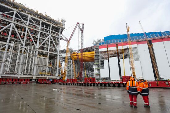 Строительство завода по производству линий сжижения природного газа в Мурманской области