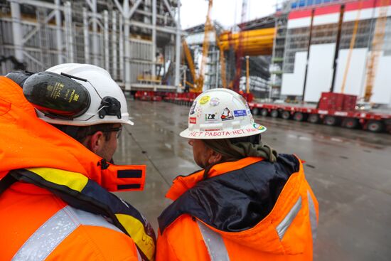 Строительство завода по производству линий сжижения природного газа в Мурманской области