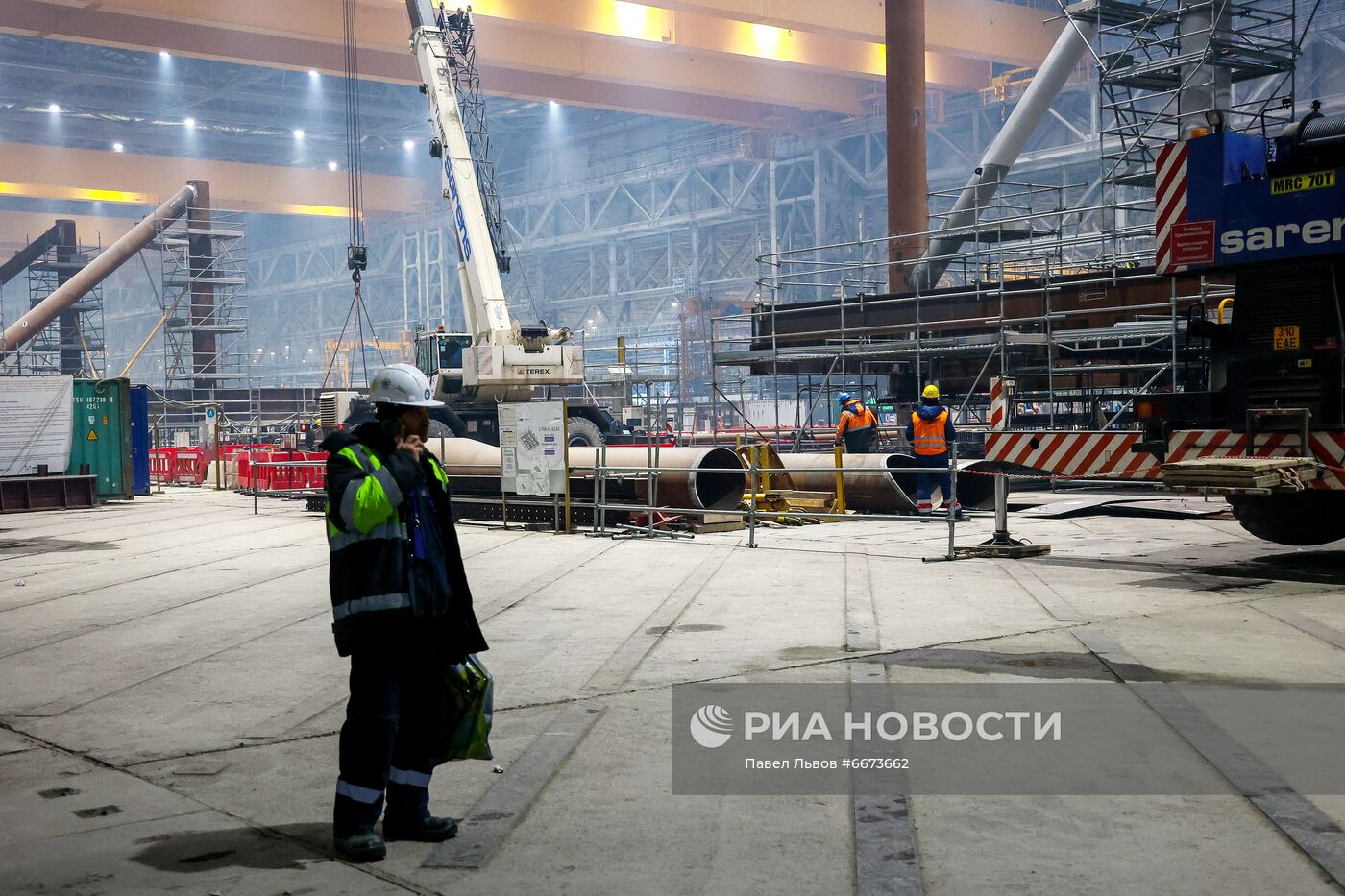 Строительство завода по производству линий сжижения природного газа в Мурманской области