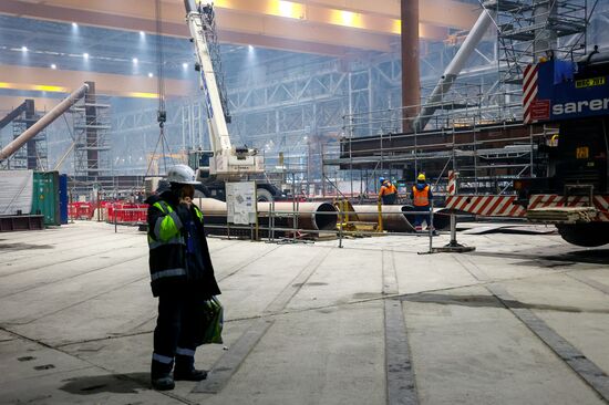 Строительство завода по производству линий сжижения природного газа в Мурманской области