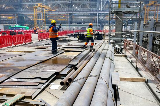 Строительство завода по производству линий сжижения природного газа в Мурманской области