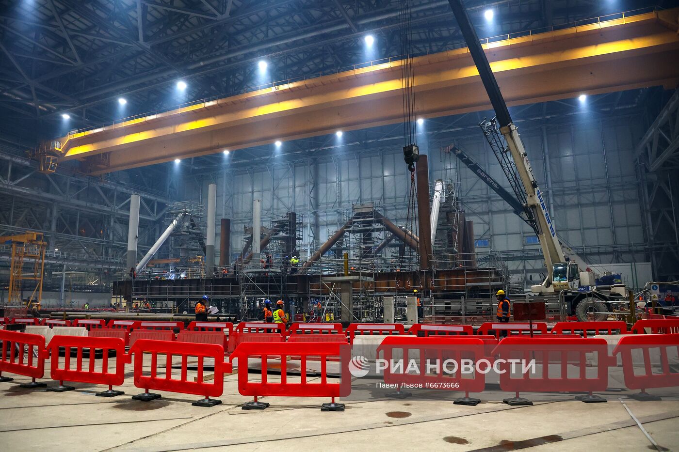 Строительство завода по производству линий сжижения природного газа в Мурманской области