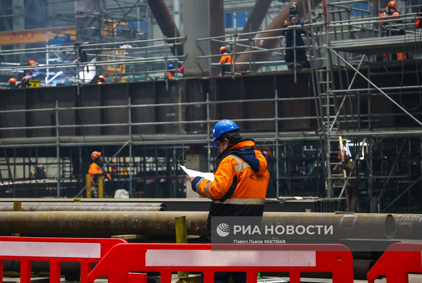 Строительство завода по производству линий сжижения природного газа в Мурманской области