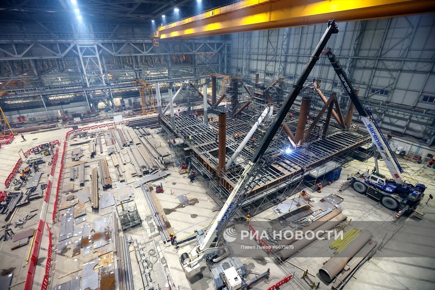 Строительство завода по производству линий сжижения природного газа в Мурманской области