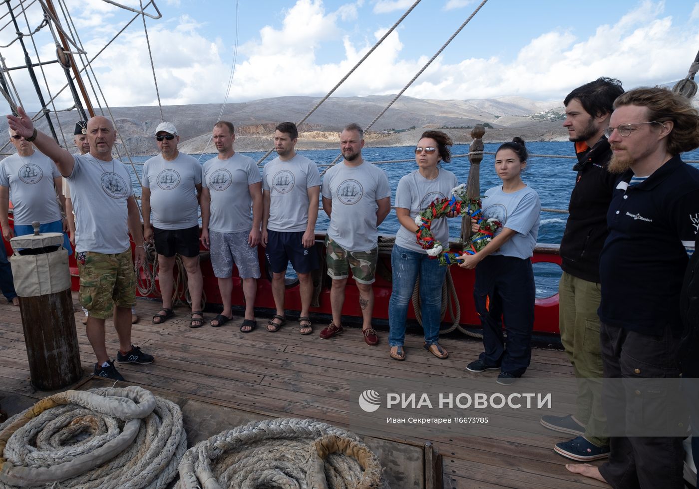 Экспедиция РГО "Пламя Чесмы. Греческий гамбит" в Средиземном море
