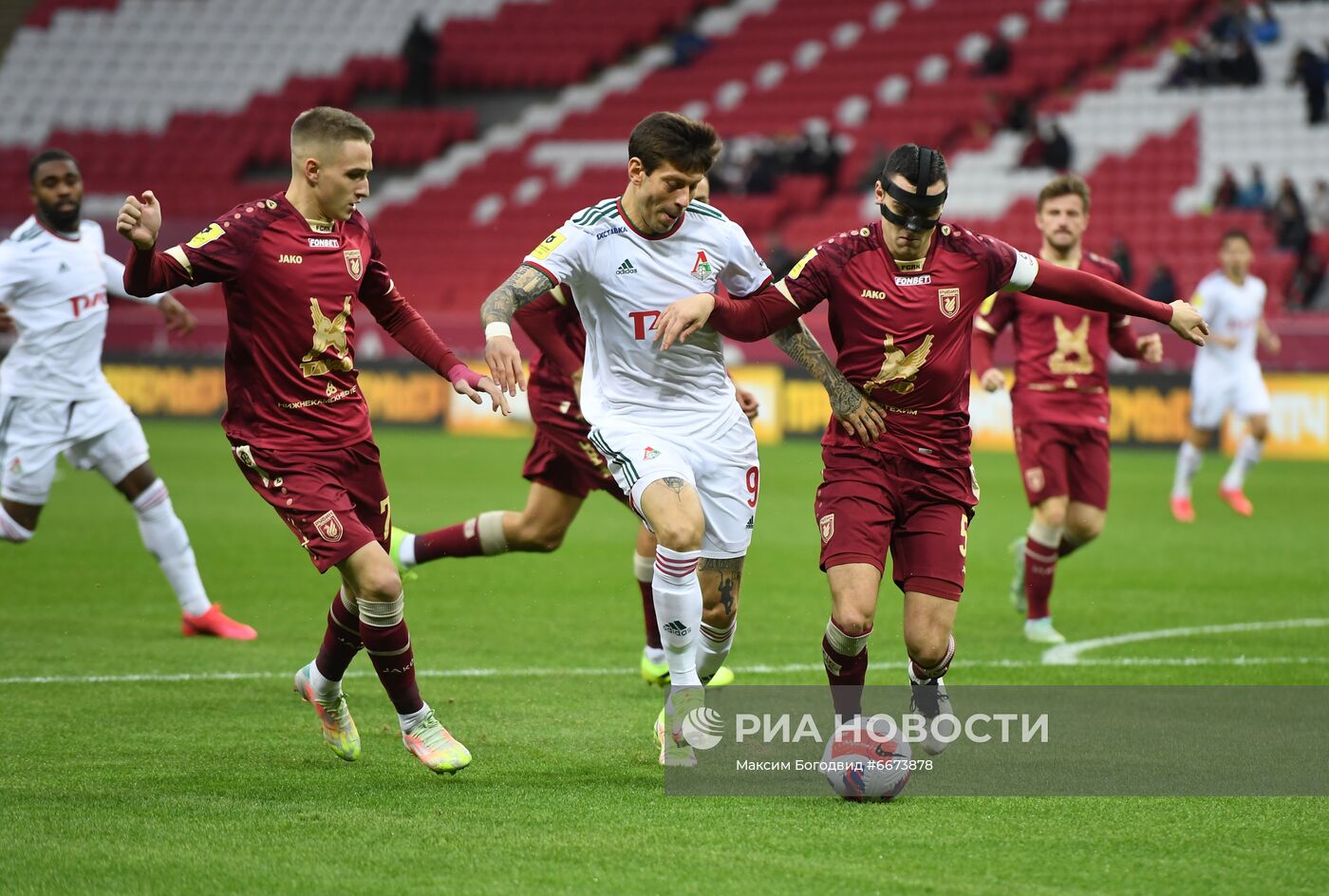 Футбол. РПЛ. Матч "Рубин" - "Локомотив"