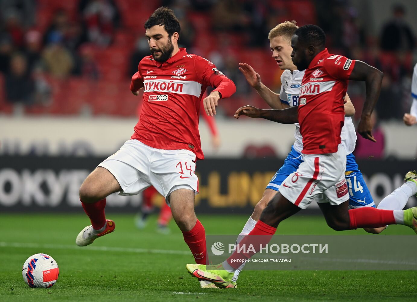 Футбол. РПЛ. Матч "Спартак" - "Динамо"