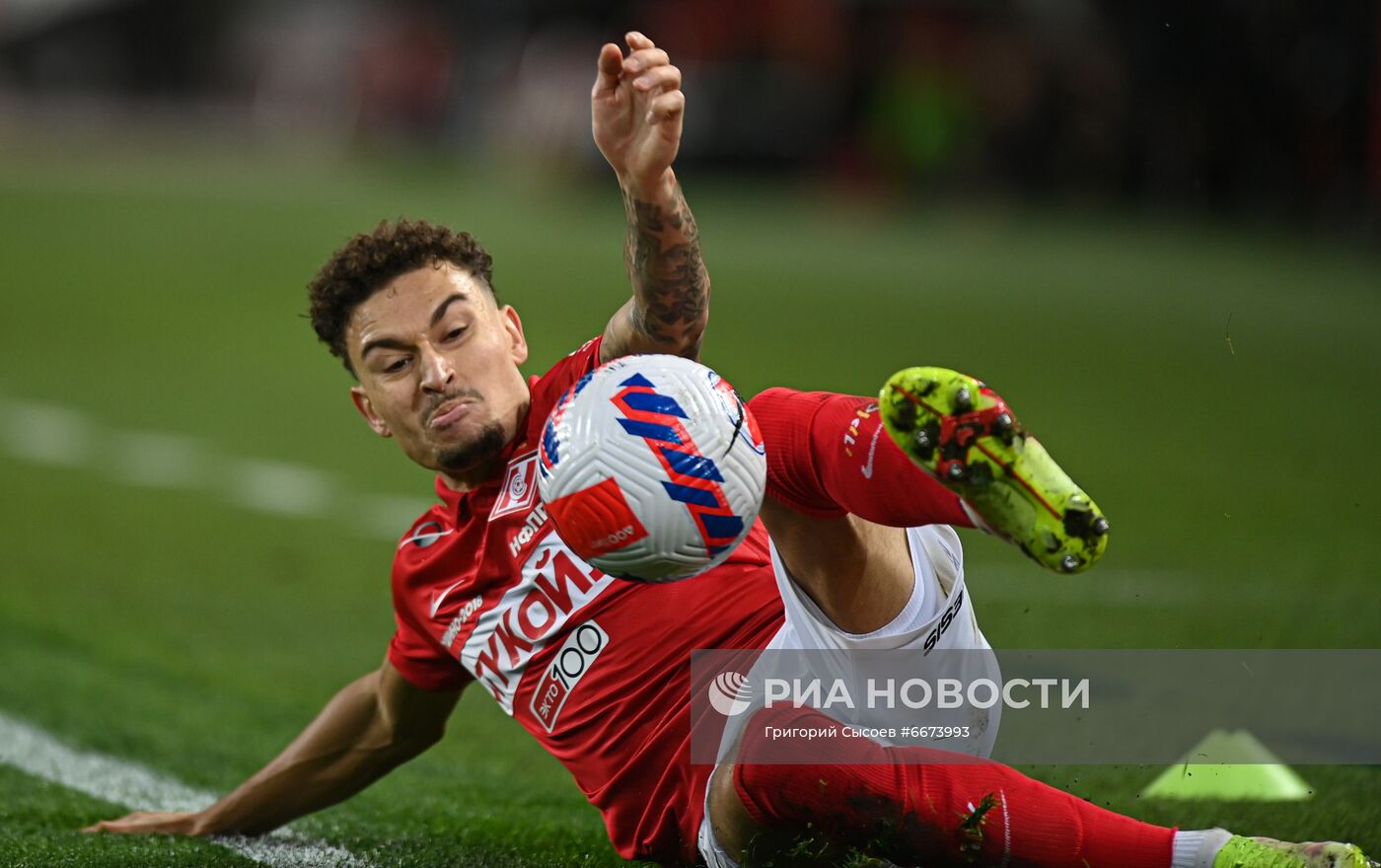 Футбол. РПЛ. Матч "Спартак" - "Динамо"