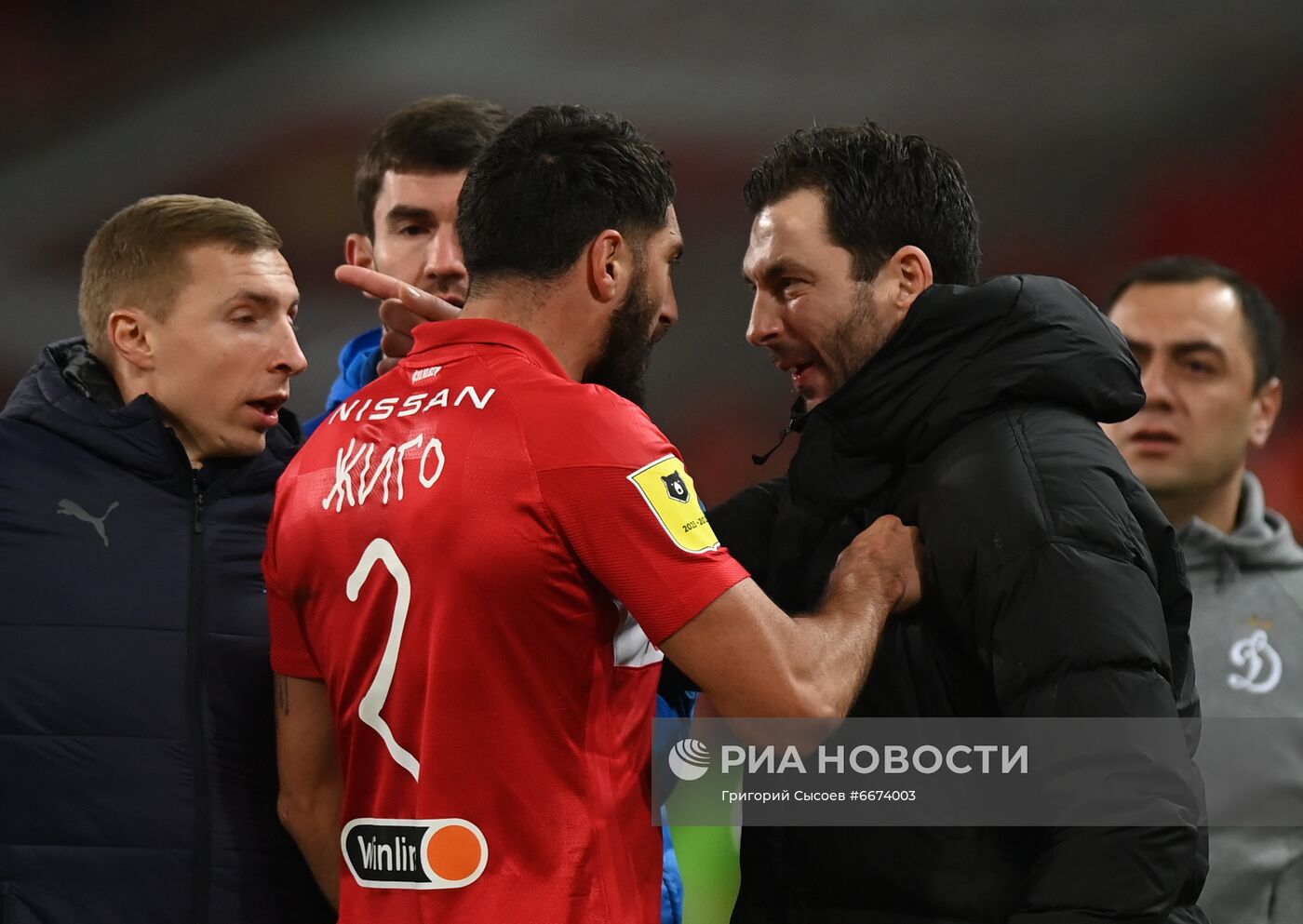 Футбол. РПЛ. Матч "Спартак" - "Динамо"