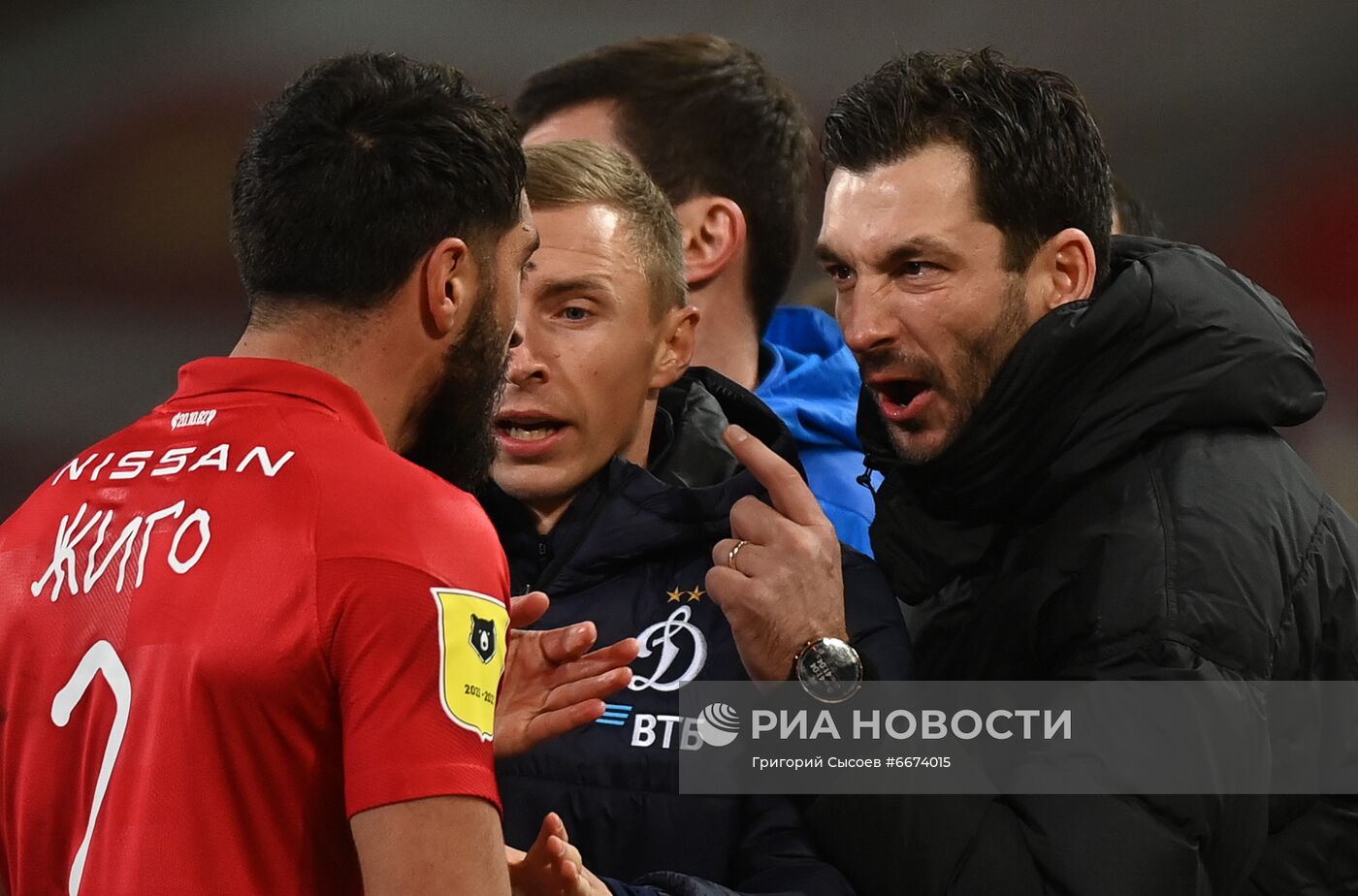 Футбол. РПЛ. Матч "Спартак" - "Динамо"