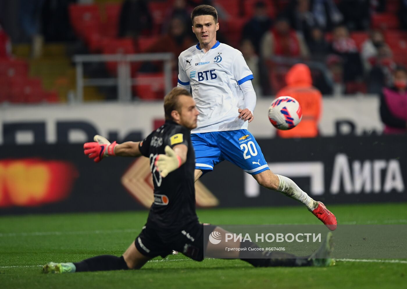 Футбол. РПЛ. Матч "Спартак" - "Динамо"