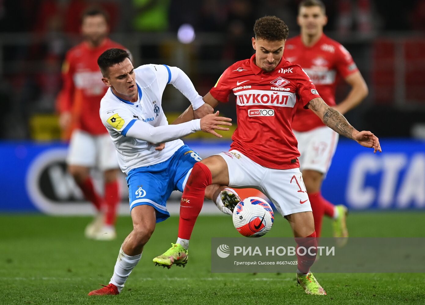 Футбол. РПЛ. Матч "Спартак" - "Динамо"